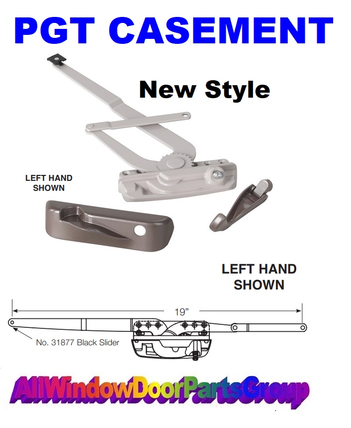PGT Maxim Dual Arm Casement Window Operator All Window Door Parts Group